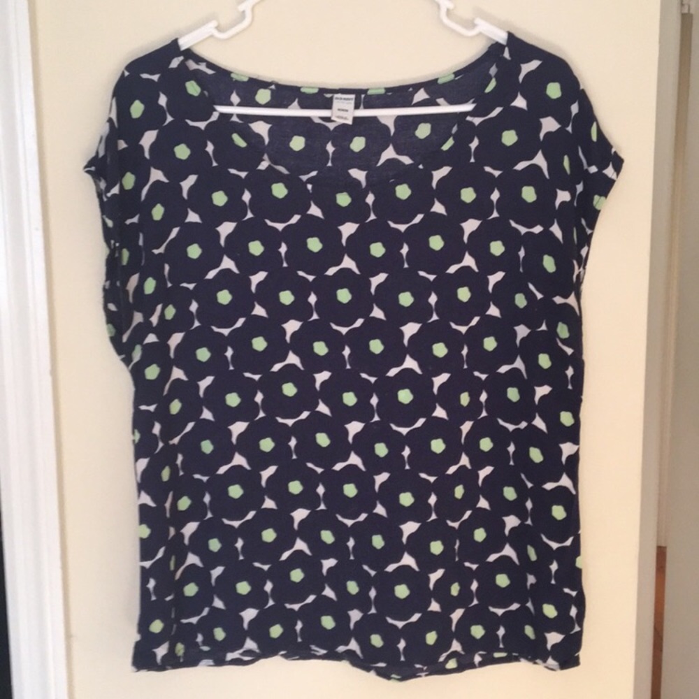 Modern Floral Top